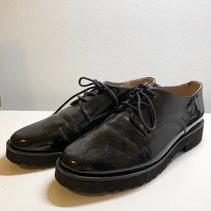 Franco Sarto Black Loafers